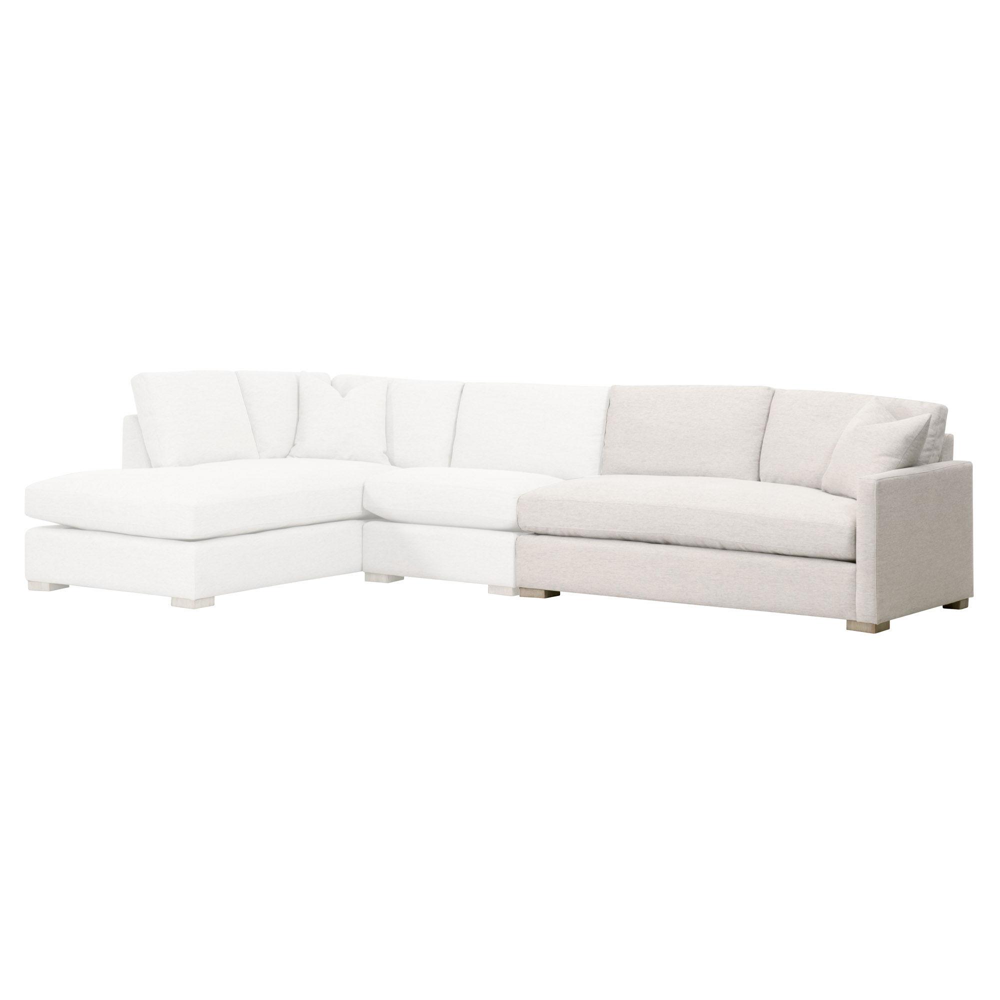 Clara Modular 2-Seat Right Slim Arm Sofa, Seating by Essentials for Living, 66.25" width x 34" height x 36" depth View 6