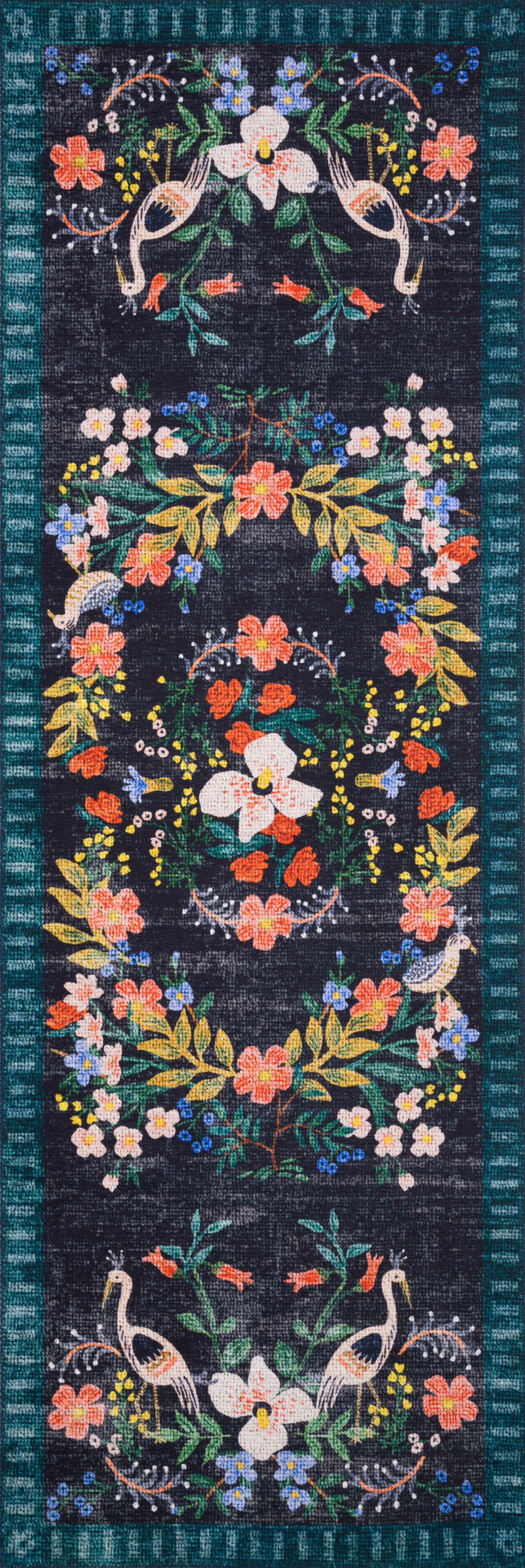 Rifle Paper Co. x Loloi Palais Rug, 2'3" length x 3'9" width View 5