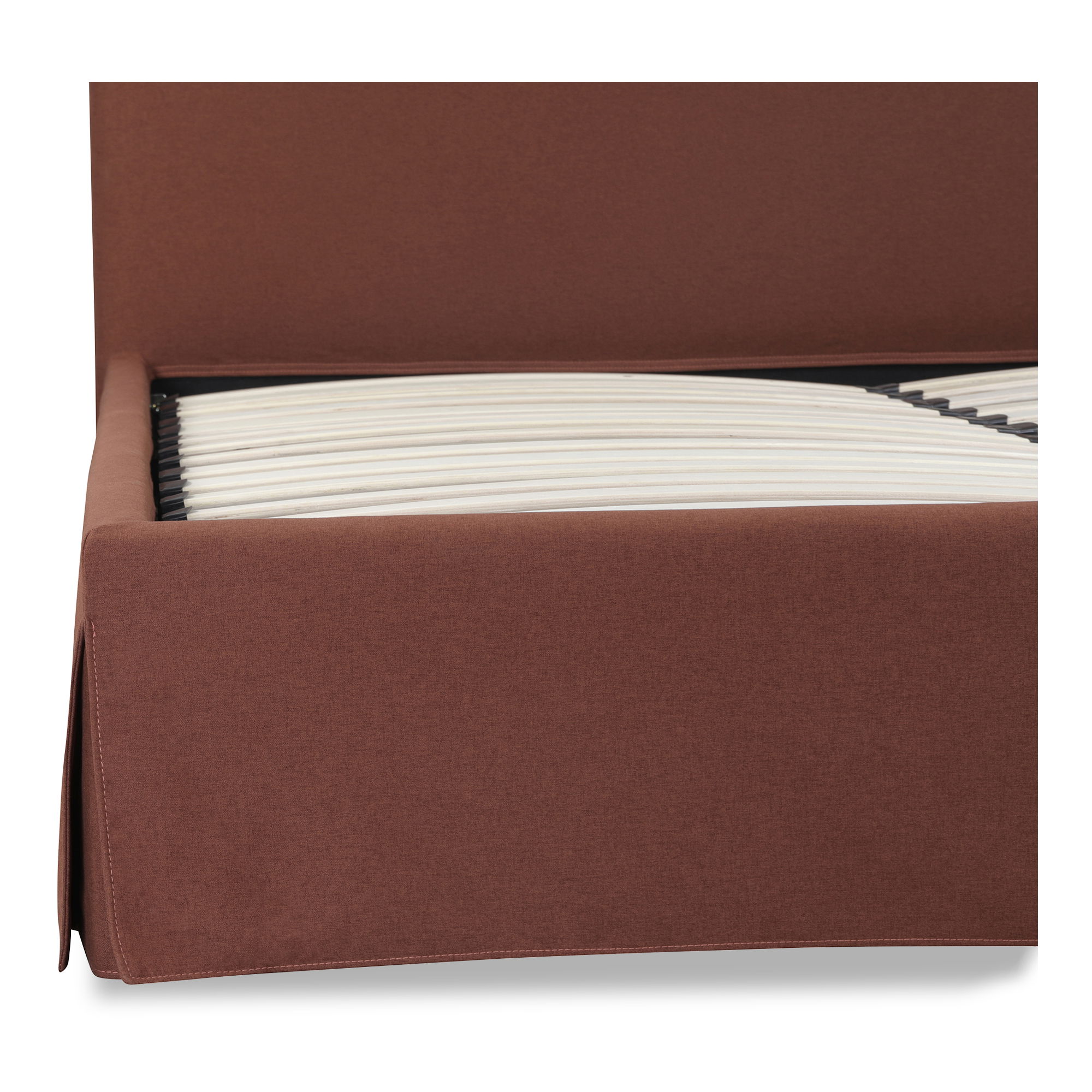 Joan Queen Storage Bed Rust large image 