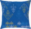 Global Brights Accent Pillow Down, Decorative Pillow by Surya, 18" length x 18" width thumbnail