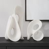 Silent Wave White Sculptures Set/2 thumbnail 2