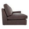 Thurlow Right Arm Facing Chair Espresso Brown Leather thumbnail 2