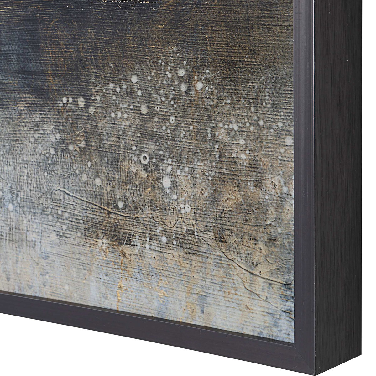 Gilt Misty Landscape Framed Print, Art by Uttermost, 48.25" width x 32.25" height x 1.57" depth View 6