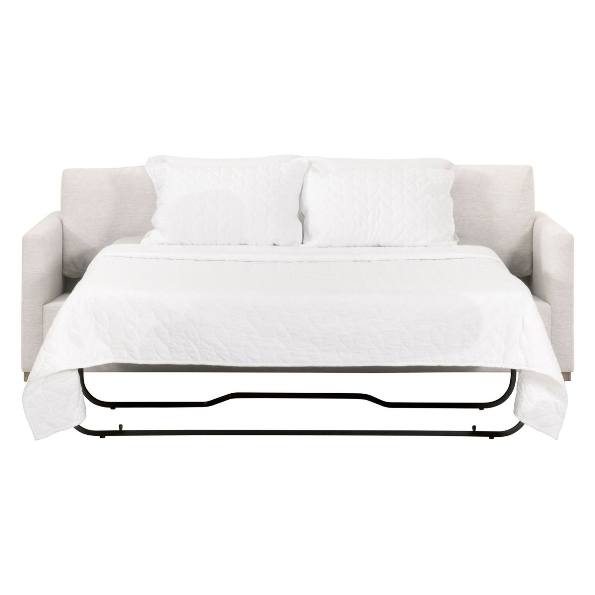 Clara 86' Slim Arm Queen Sleeper Sofa, Seating by Essentials for Living, 86" width x 34" height x 37" depth View 2