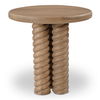Treccia Side Table Oak, Side & End Table by Moe's Home, 22" width x 22" height x 22" depth thumbnail 1