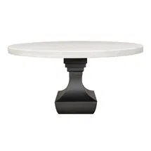 Online Designer Hallway/Entry Haviland Round Marble Dining Table