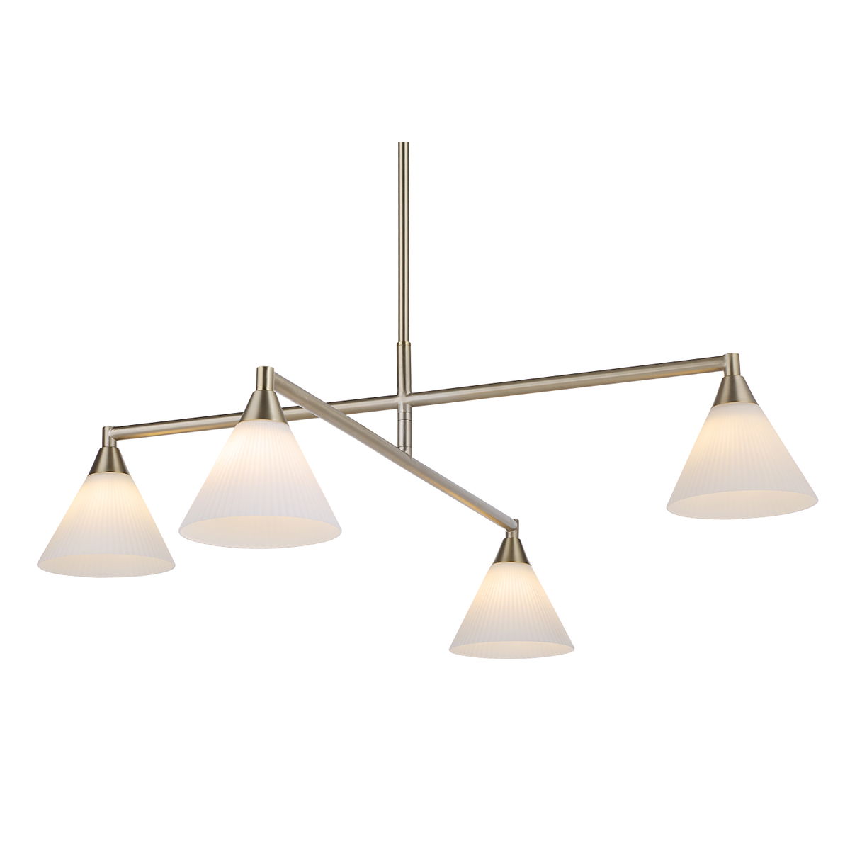 Isola Ceiling Fixture, Chandelier by Renwil, 12.75" height x 40" depth View 5