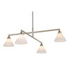 Isola Ceiling Fixture, Chandelier by Renwil, 12.75" height x 40" depth thumbnail 5