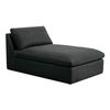 Miles Outdoor Chaise Speckled Charcoal, Chaise Lounges & Daybed by Moe's Home, 65" width x 35.8" height x 40" depth thumbnail 2