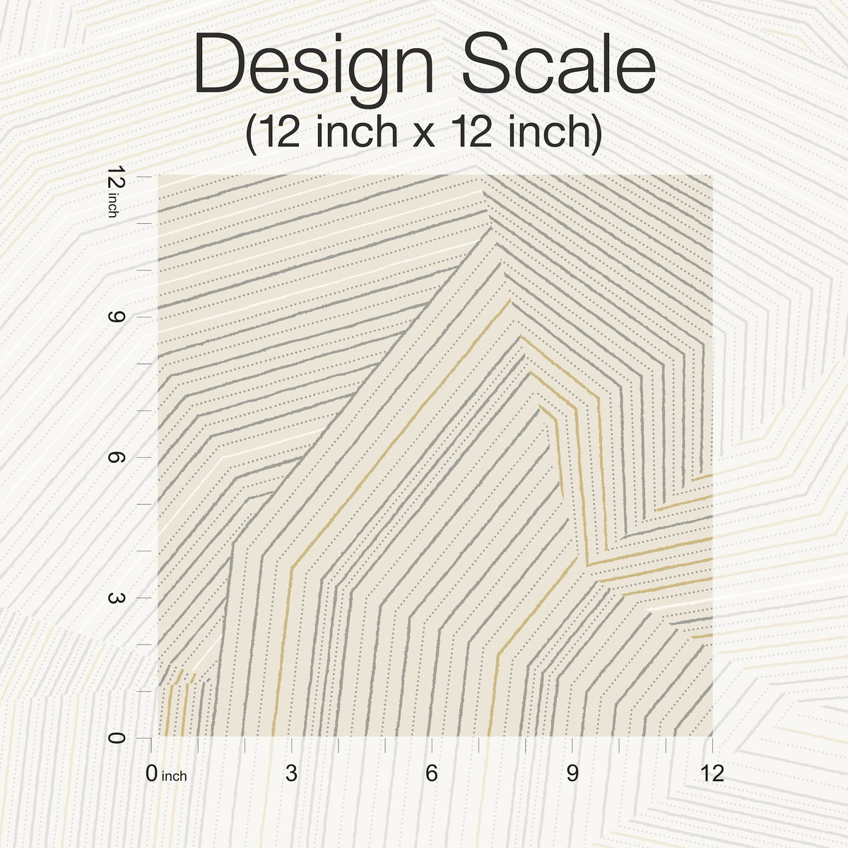Dotted Maze Taupe Wallpaper, by York Wall, 27' length x 2'3" width x 0.02" depth View 3