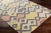 Cameroon Handmade Rug, by Surya, 1'6" length x 1'6" width thumbnail
