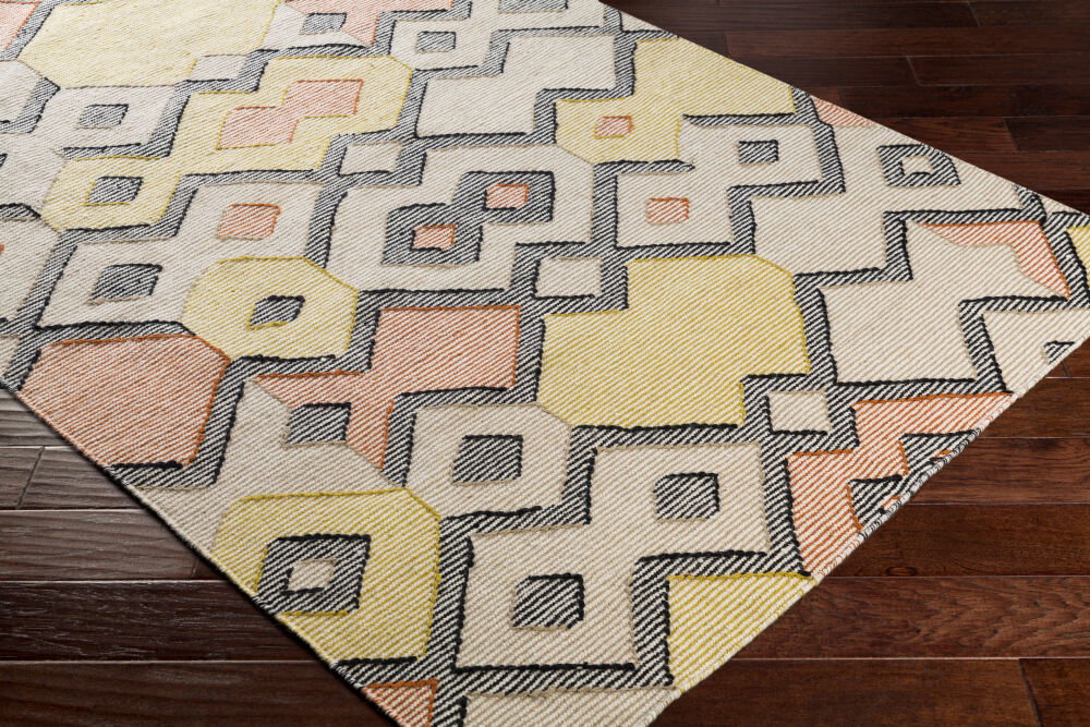 Cameroon Handmade Rug, by Surya, 1'6" length x 1'6" width