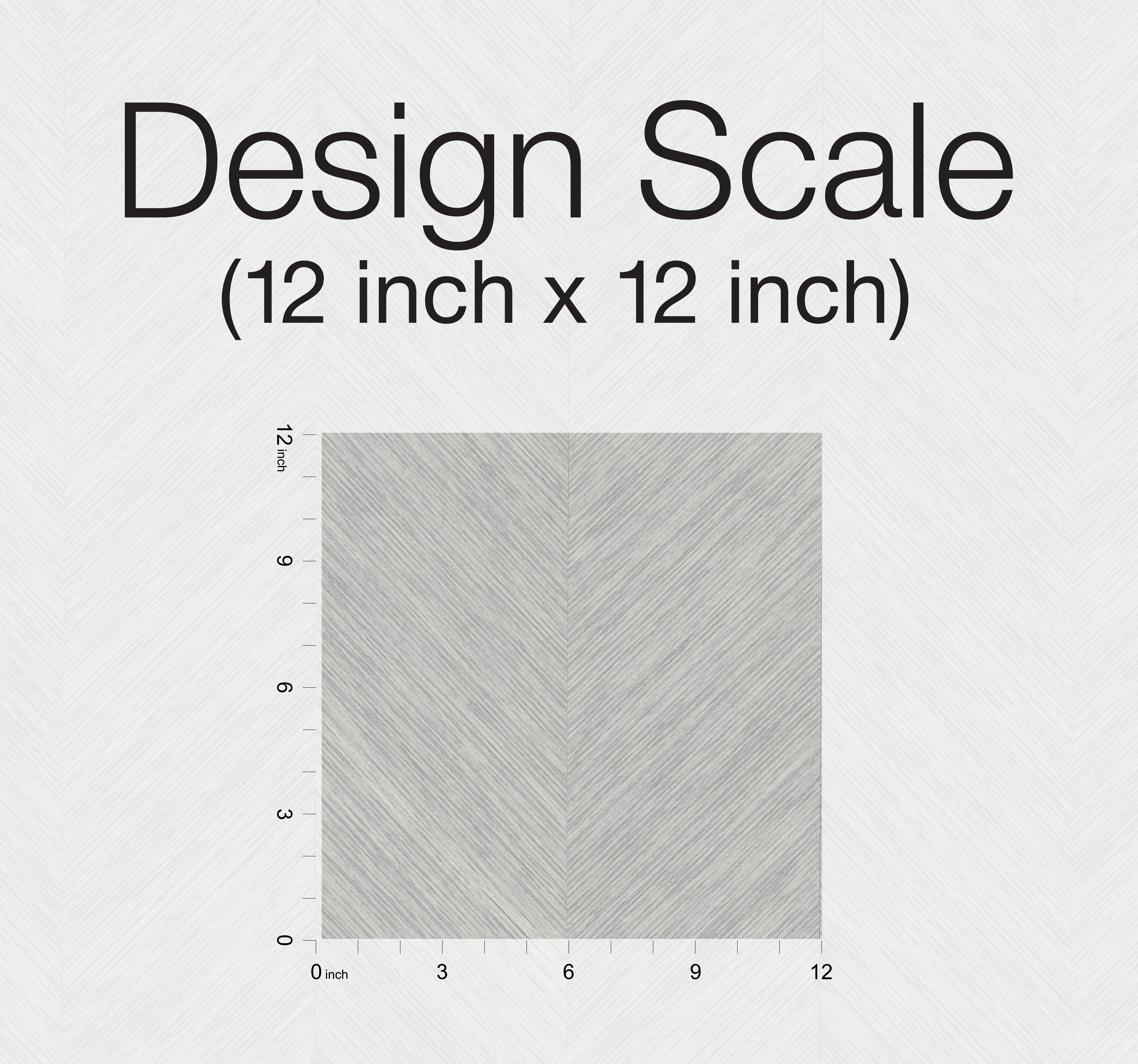 Chevron Grey Metallic Wallpaper large image 