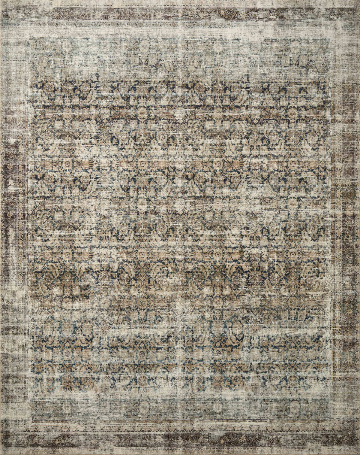 Amber Lewis x Loloi Morgan Rug, 1'6" length x 1'6" width View 1