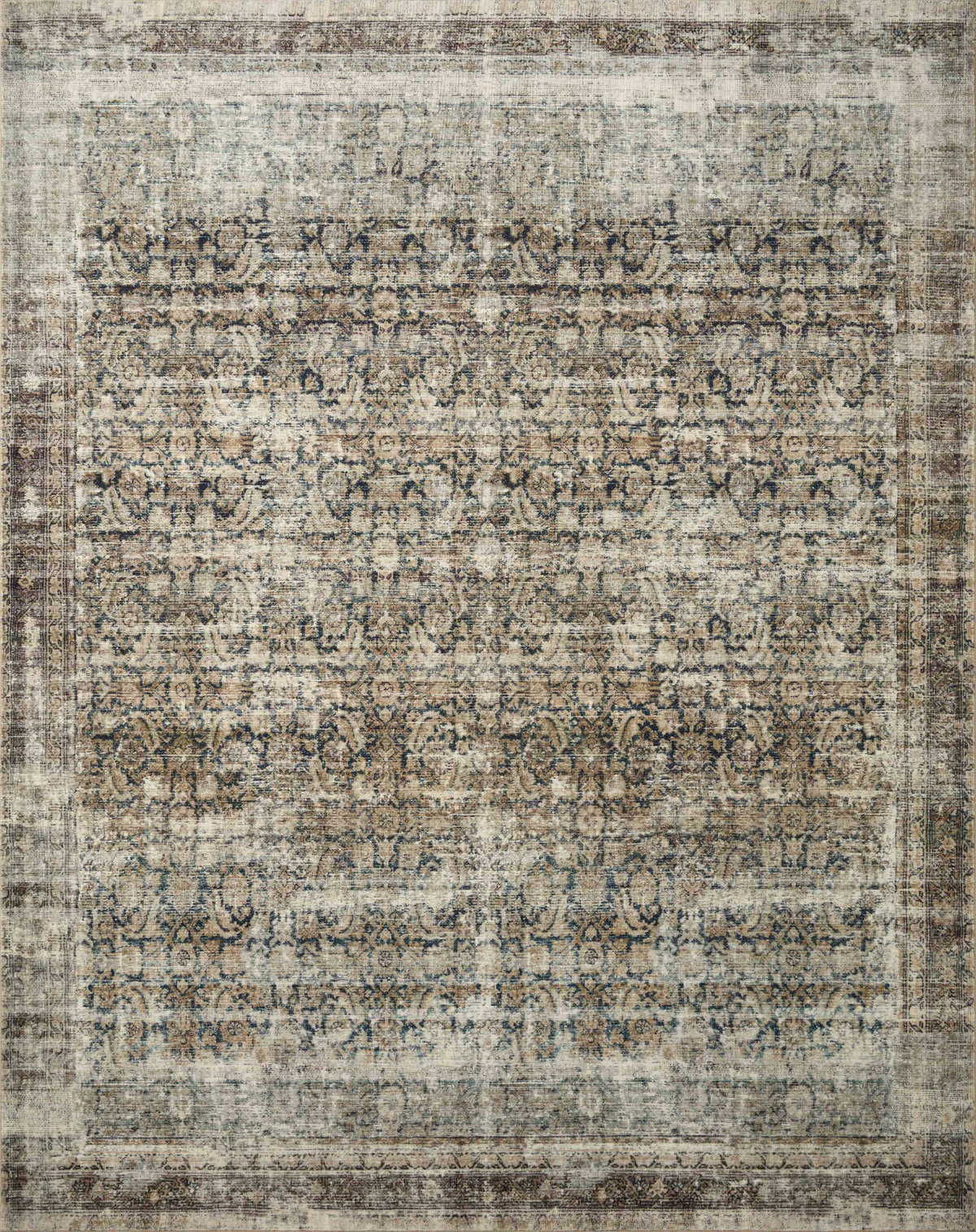 Amber Lewis x Loloi Morgan Rug, 2'3" length x 7'6" width View 1