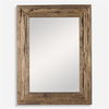 Rennick Rustic Wood Mirror thumbnail 0