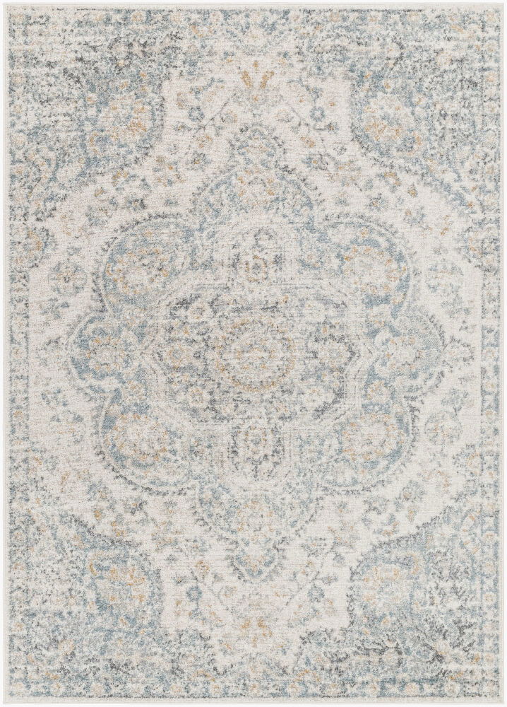 Elaziz Machine Woven Rug, by Surya, 7'6.55" length x 5'2.99" width