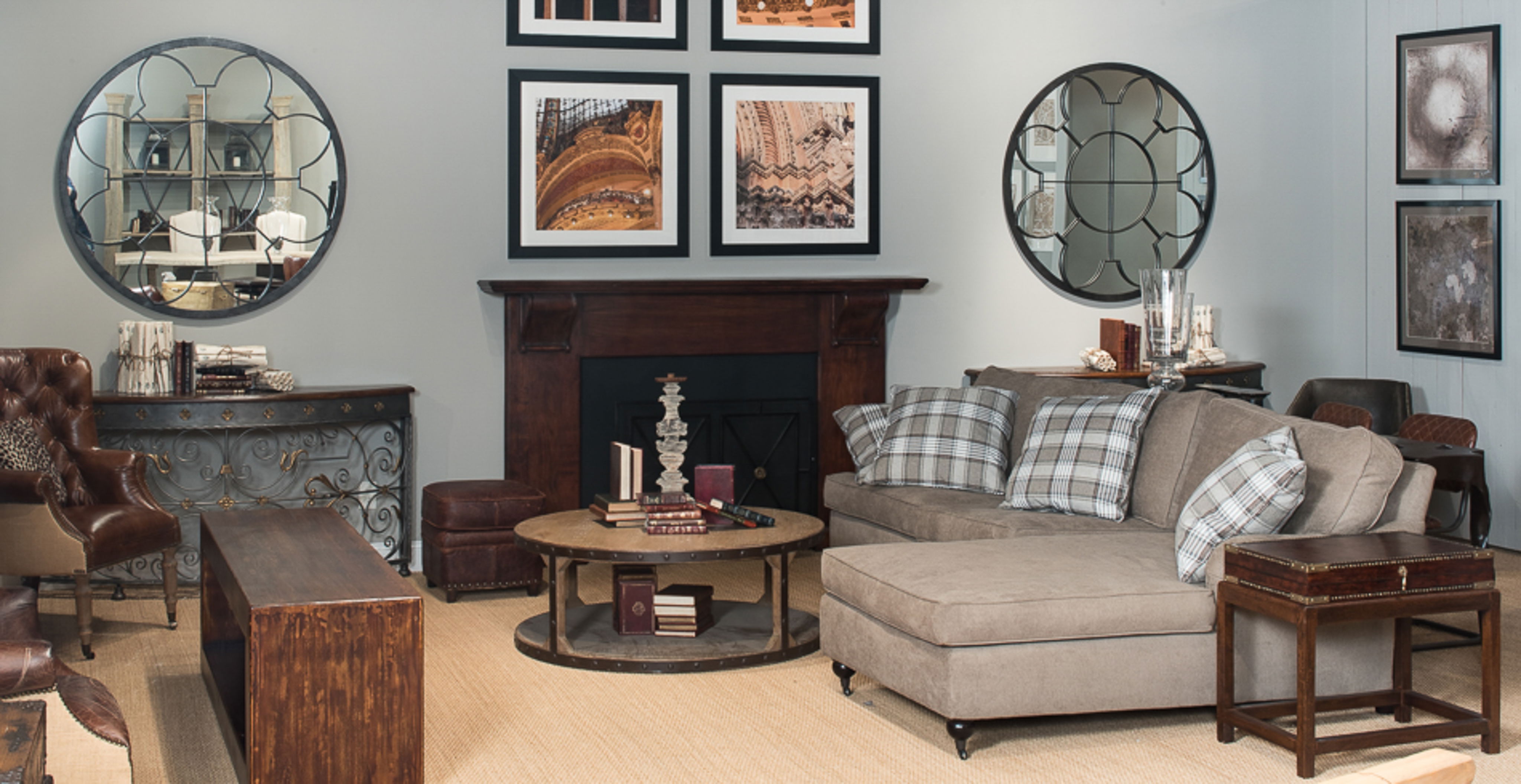 Winchester Box On Stand, Side & End Table by Sarreid, 27" length x 17" width x 24" height View 10