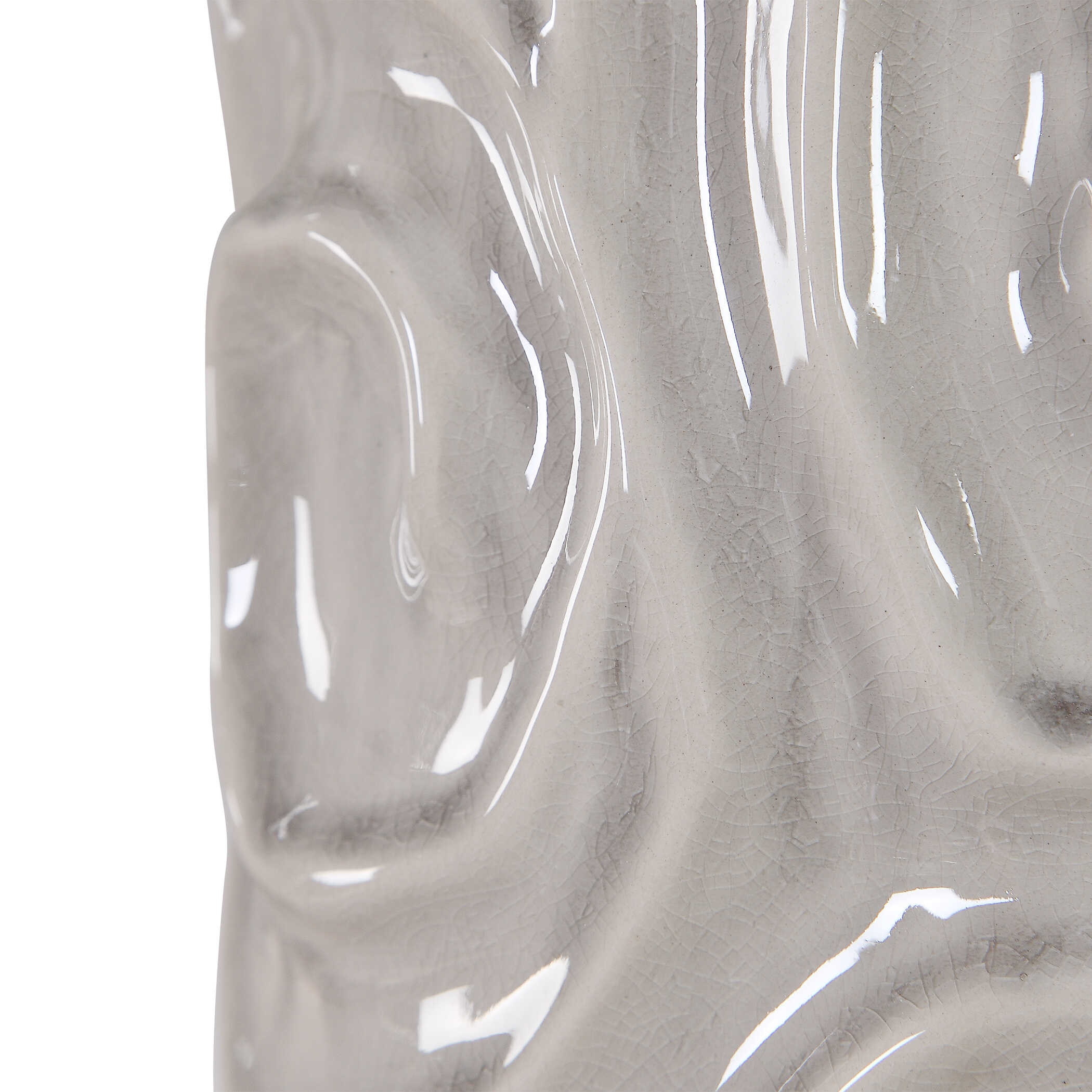 Zade Warm Gray Table Lamp, by Uttermost, 18" width x 33" height x 18" depth View 7