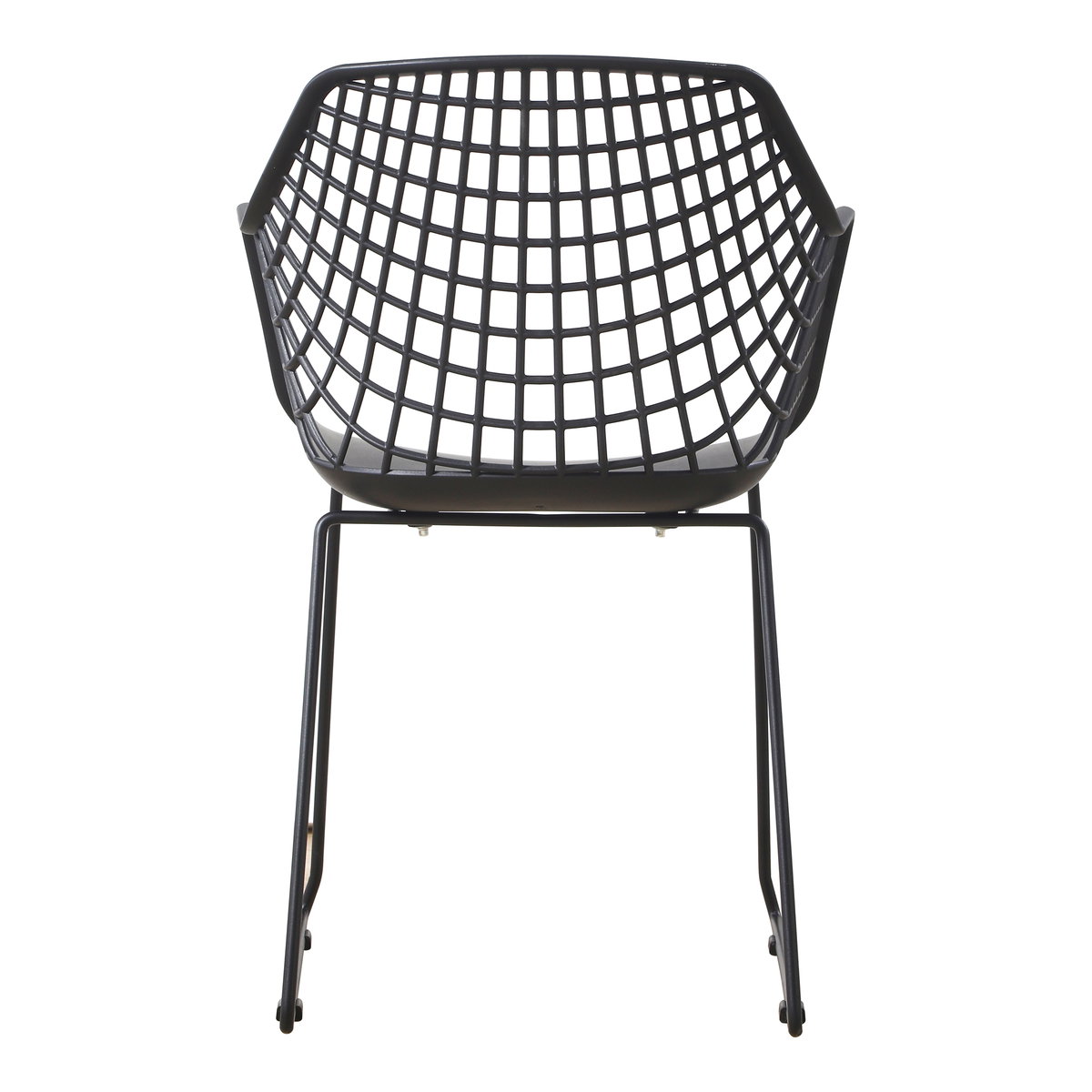 Honolulu Chair Black - Set Of Two, Accent Chair by Moe's Home, 22.5" width x 34" height x 22" depth View 8