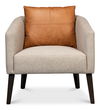 Bronson Tub Chair, Accent Chair by Sarreid, 30" length x 31" width x 32" height thumbnail 2