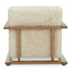 Eckersley Lounge Chair Cream Faux Fur thumbnail 3