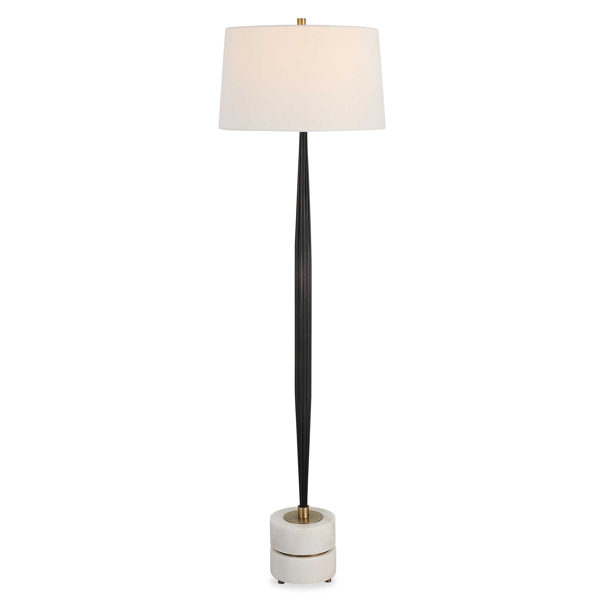Miraz Iron Floor Lamp large image 