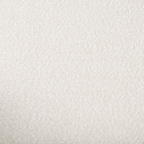 Kopari 30.1L x 30.5W x 37.2H White Boucle Fabric with Dark Brown Wood Accent Chair