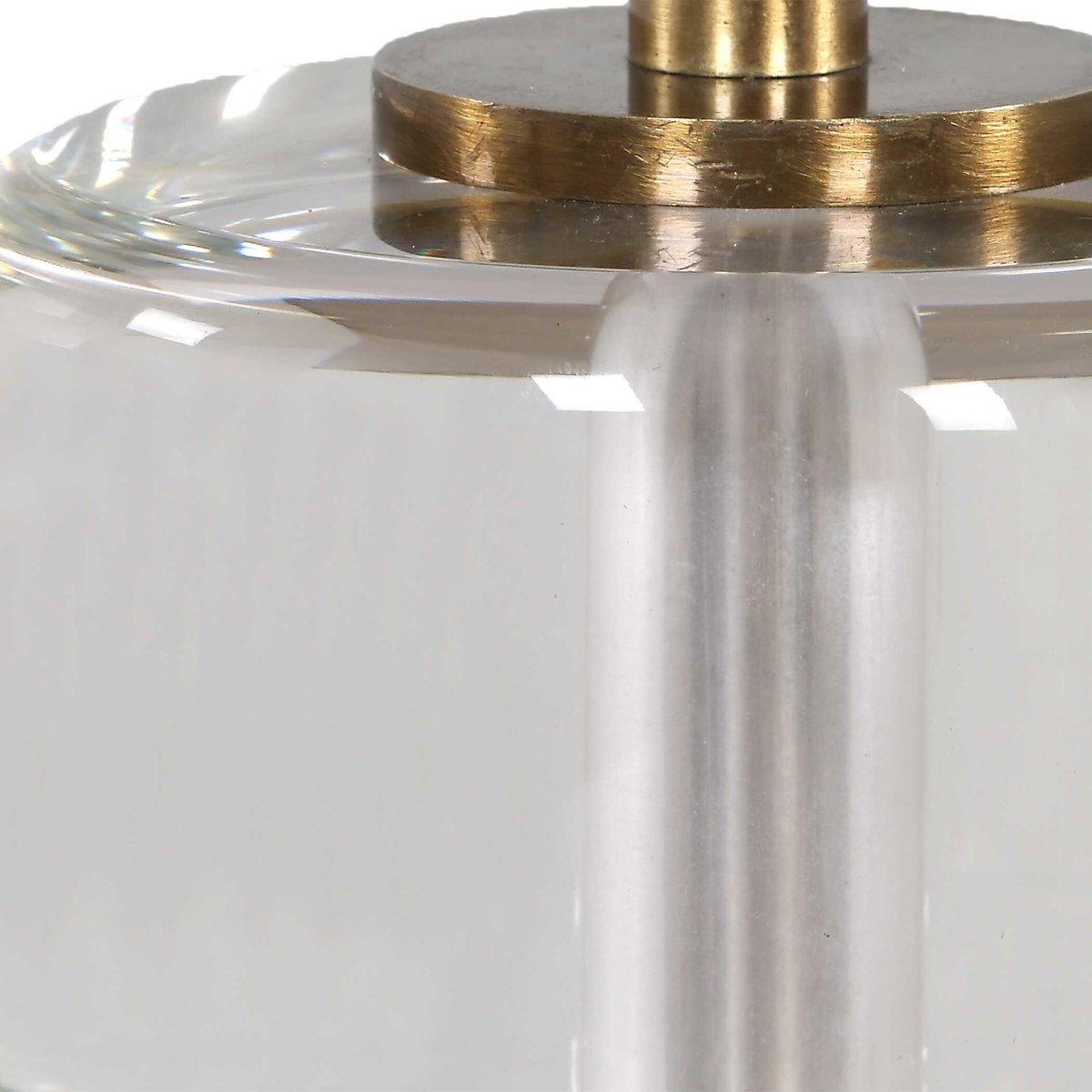 Maryam Cordless LED Buffet Lamp, Table Lamp by Uttermost, 13" width x 30.25" height x 13" depth View 7