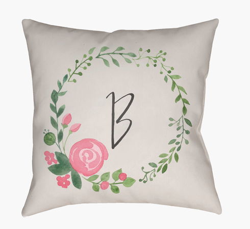Initials II Accent Pillow