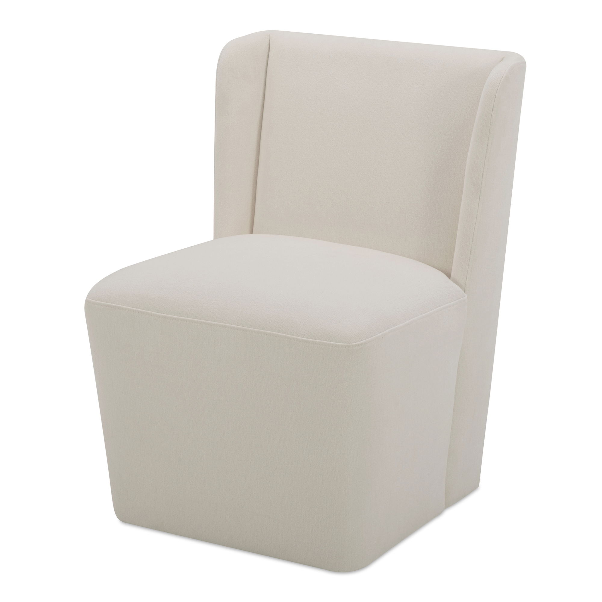 Cormac Rolling Dining Chair Cream large image 