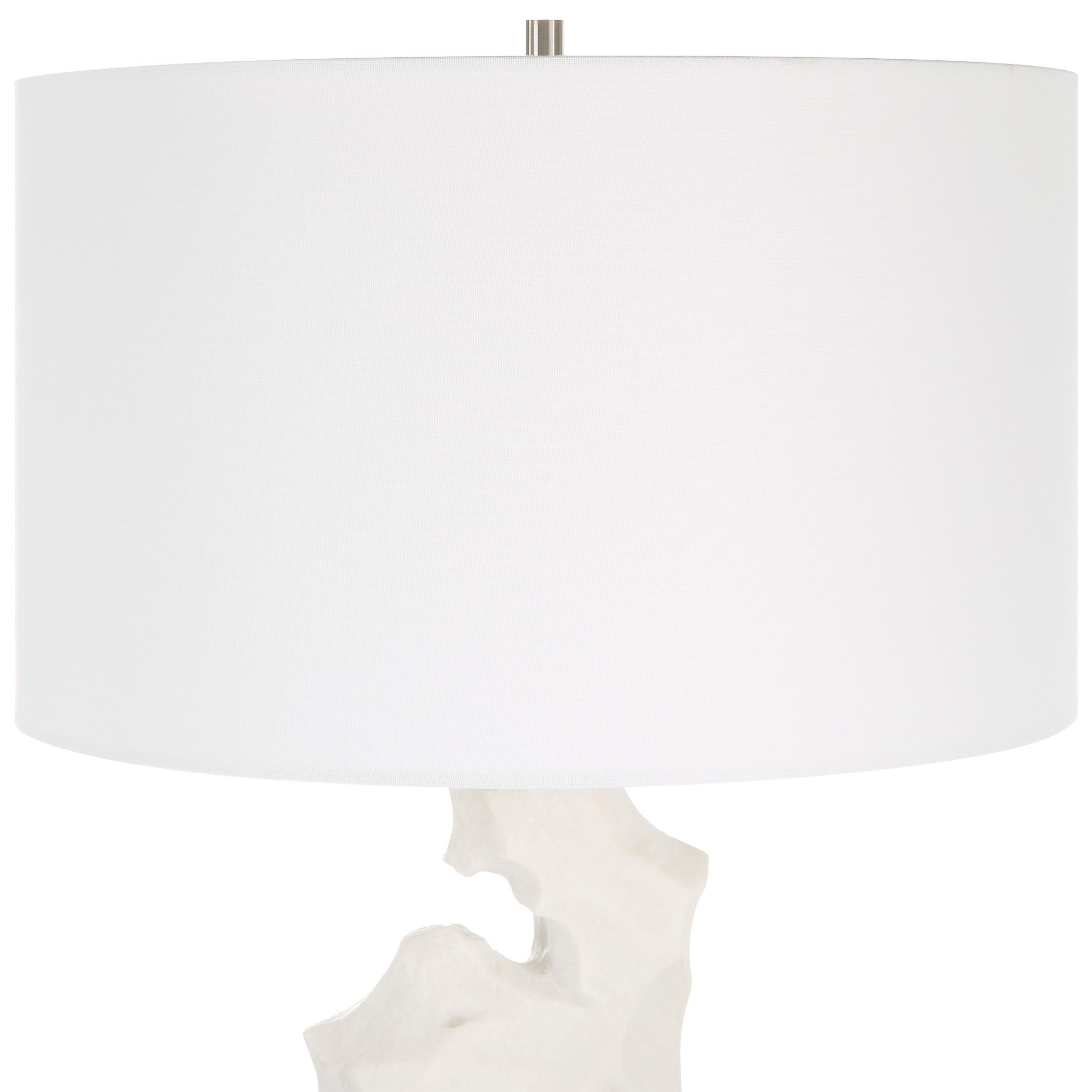 Remnant White Marble Table Lamp large image 