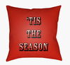 Tis The Season II Accent Pillow, Decorative Pillow by Surya, 18" length x 18" width thumbnail