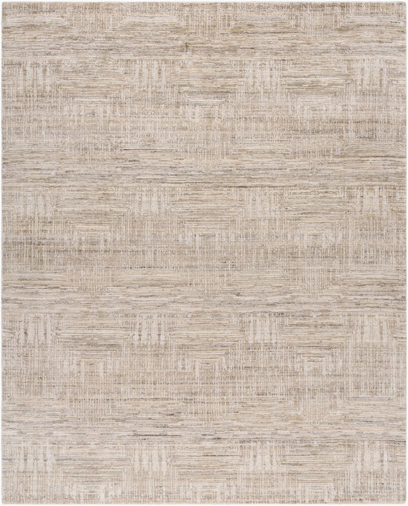 Lucknow Handmade Rug, by Surya, 9' length x 6' width