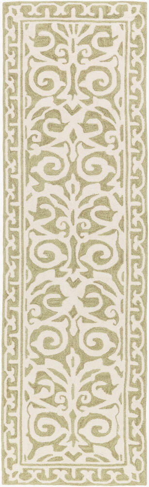 Samual Handmade Rug, by Surya, 3' length x 2' width
