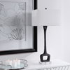 Darbie Iron Table Lamp, by Uttermost, 1'4" width x 2'11.75" height x 10" depth thumbnail 6