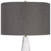 Citadel White Marble Table Lamp thumbnail 6