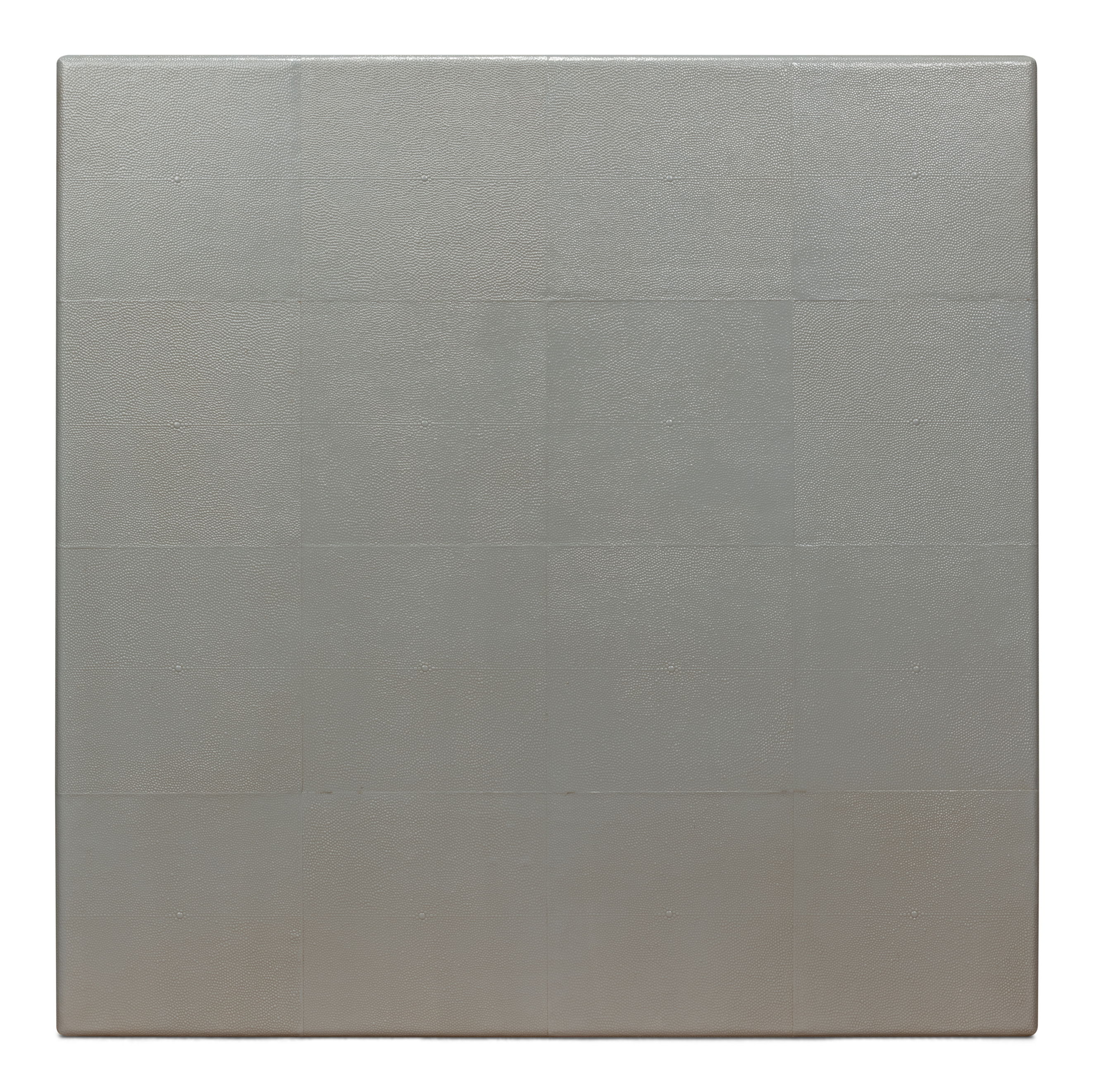 Shagreen Square Coffee Table, Storm Grey large image 