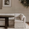 Fable Slipcover Dining Bench Beige, Benche by Moe's Home, 72.75" width x 31.75" height x 28.5" depth thumbnail 8