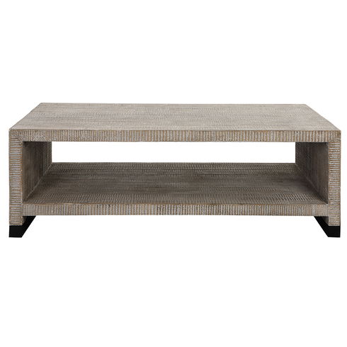 Bosk White Washed Coffee Table