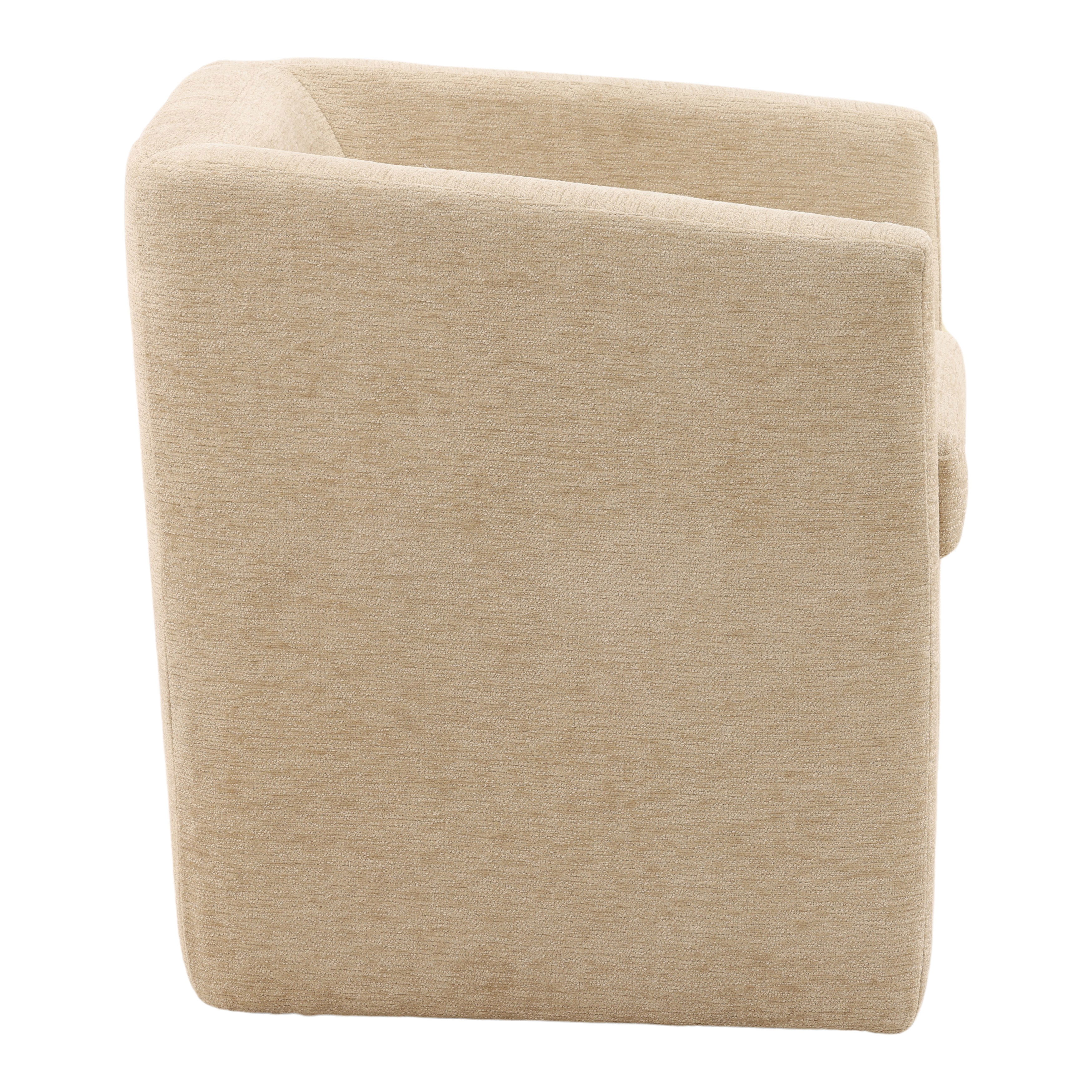 Helga Dining Swivel Chair Sand large image 