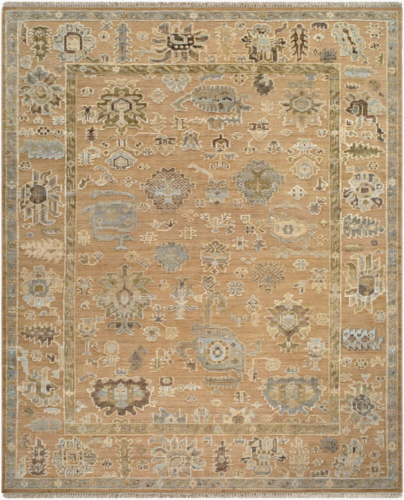 Sinclair Handmade Rug, by Surya, 9' length x 6' width
