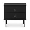 Reagan Nightstand Black, by Moe's Home, 25" width x 24.25" height x 18.5" depth thumbnail 1