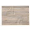 Knott Carved Wood Wall Art White Wash thumbnail 2