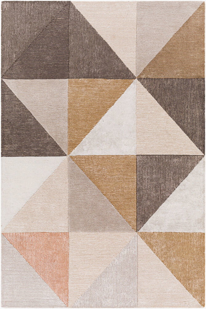 Glasgow Handmade Rug, by Surya, 1'6" length x 1'6" width