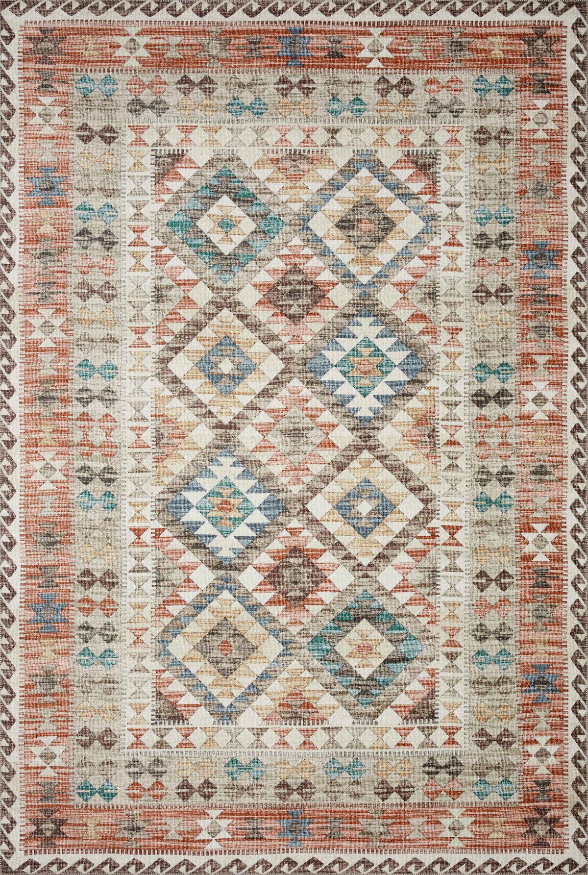 Loloi II Zion Rug, 1'6" length x 1'6" width View 1