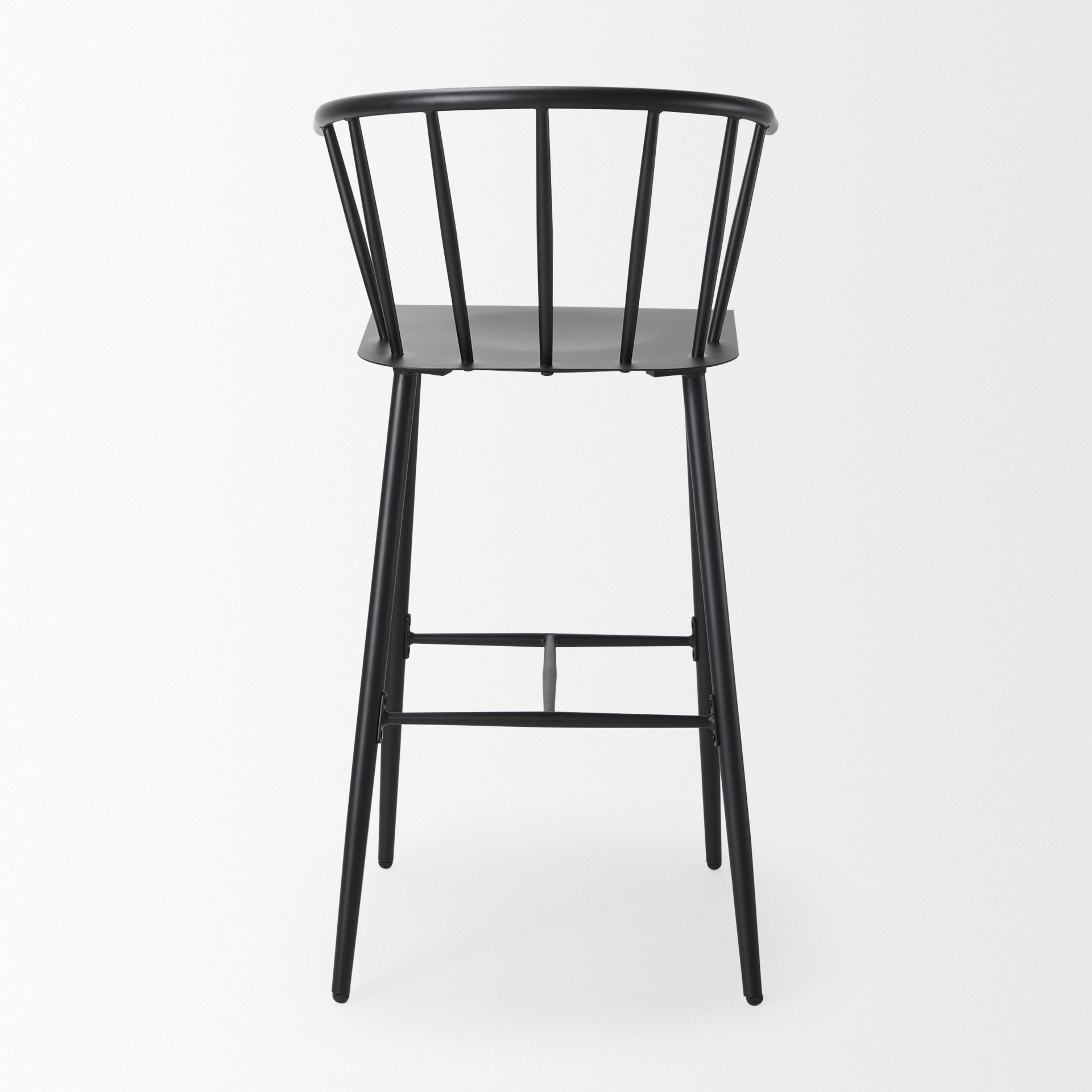 Colin Black Metal Bar Stool large image 