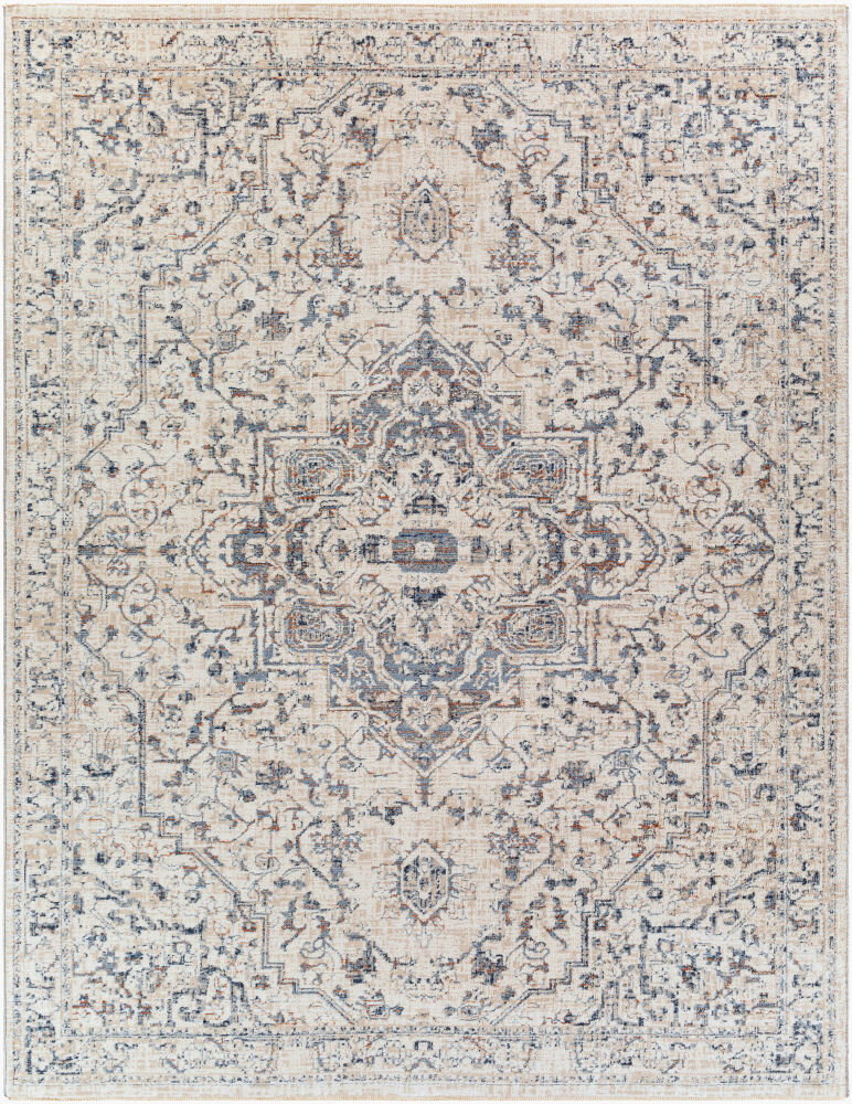 Amore Machine Woven Rug, by Surya, 1'6.11" length x 1'6.11" width