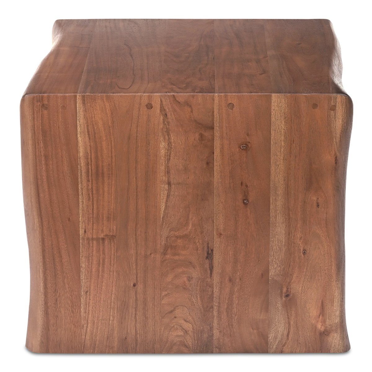 Tyrell Side Table Natural Brown, Side & End Table by Moe's Home, 22" width x 20" height x 22" depth View 3