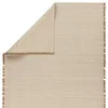Bandera Handmade Solid Cream/Beige Area Rug (8'X10') thumbnail 4